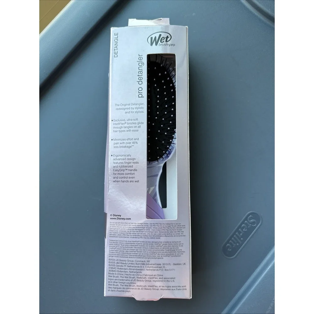 DISNEY PRINCESS ARIEL Limited Edition Wet Brush Pro Hair Detangler Purple New
